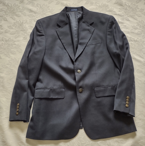 Stafford wool blazer dinner jacket executive classic